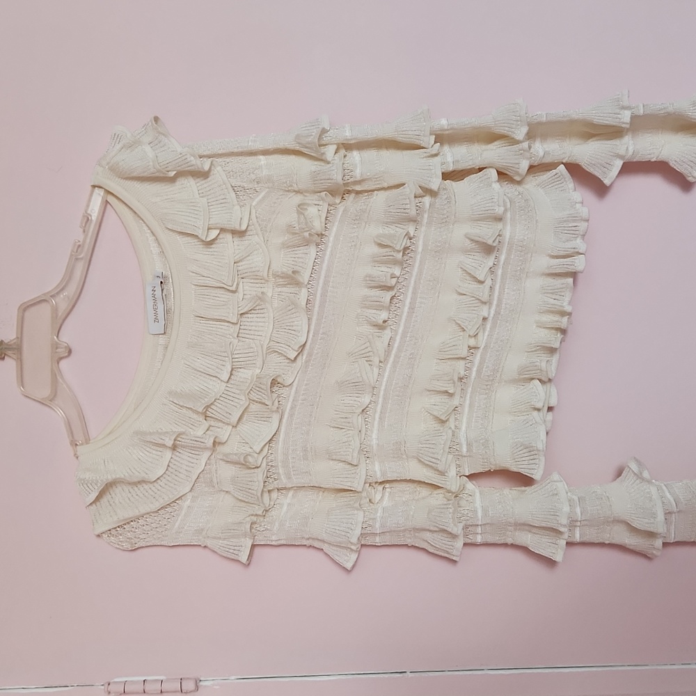 Zimmermann Dancer Frill Neck Top
